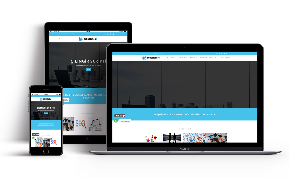 Kurumsal Firma Web Sitesi